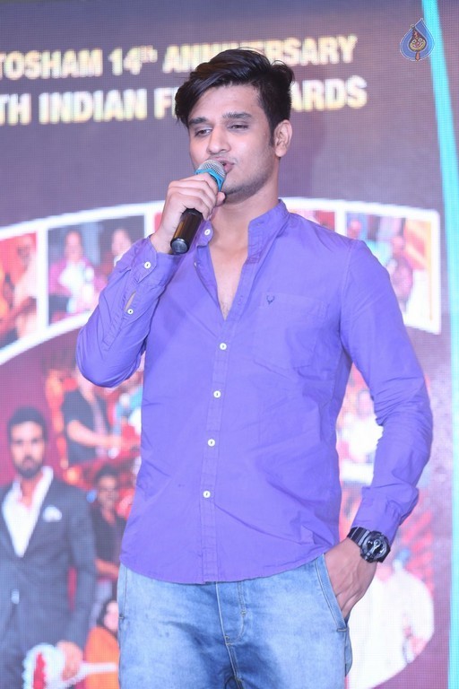 Santosham Awards Curtain Raiser Event - 19 / 56 photos