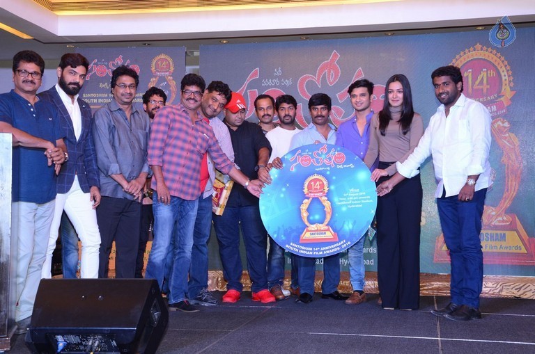 Santosham Awards Curtain Raiser Event - 35 / 56 photos