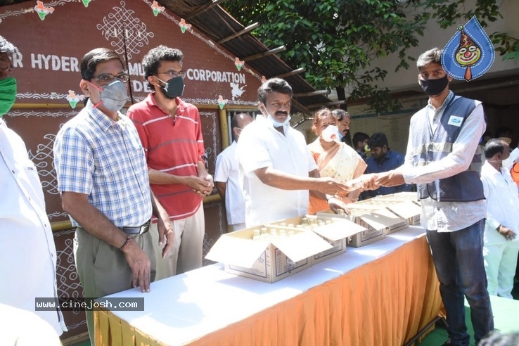 Sekhar Kammula Milk Distribution - 8 / 8 photos