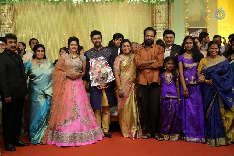 Shanthnu - Keerthi Wedding Reception Photos - 28 / 29 photos