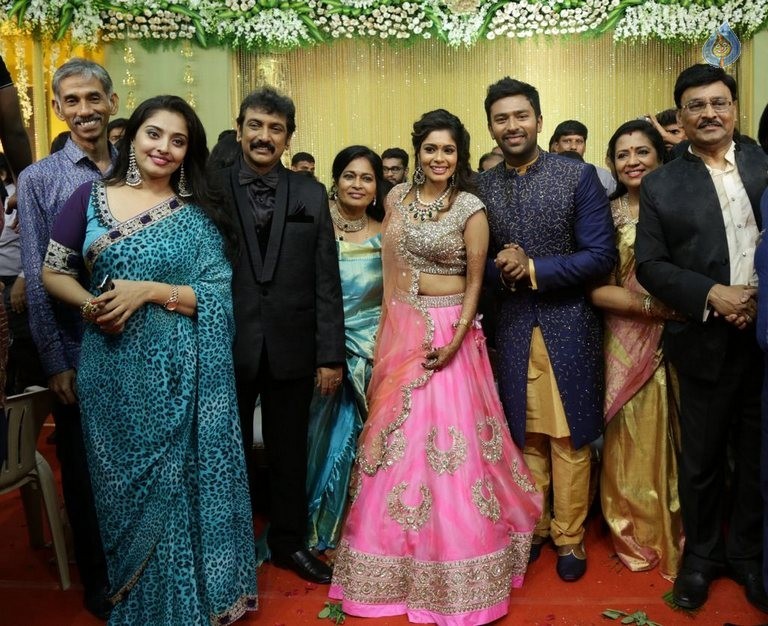 Shanthnu and Keerthi Wedding Reception Photos - 42 / 126 photos