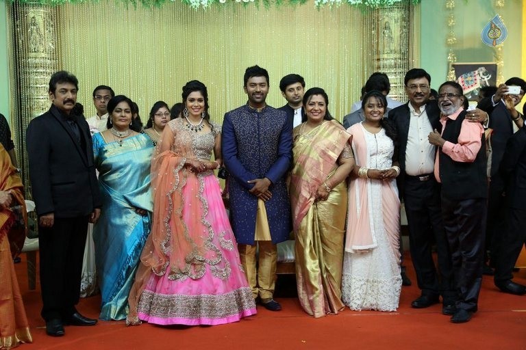 Shanthnu and Keerthi Wedding Reception Photos - 49 / 126 photos