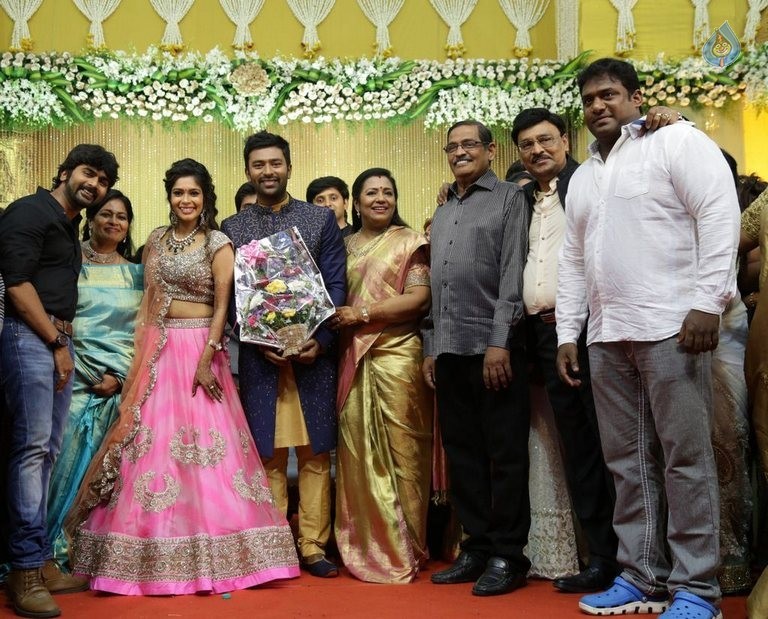 Shanthnu and Keerthi Wedding Reception Photos - 53 / 126 photos