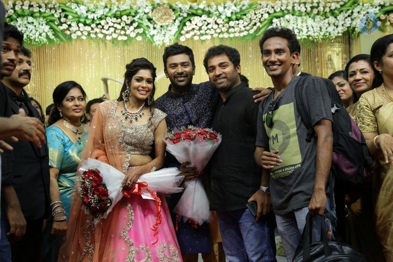 Shanthnu and Keerthi Wedding Reception Photos - 60 / 126 photos