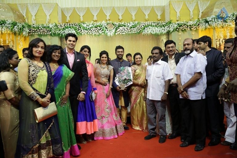 Shanthnu and Keerthi Wedding Reception Photos - 63 / 126 photos