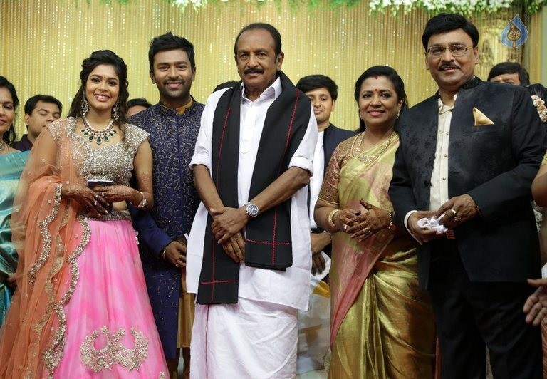 Shanthnu and Keerthi Wedding Reception Photos - 65 / 126 photos