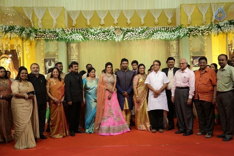 Shanthnu and Keerthi Wedding Reception Photos - 72 / 126 photos