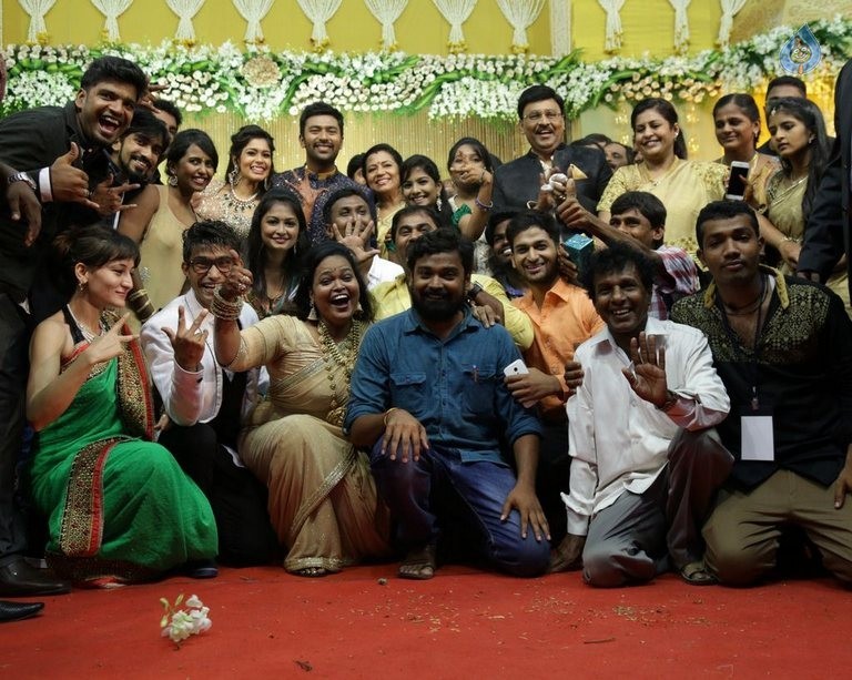 Shanthnu and Keerthi Wedding Reception Photos - 80 / 126 photos