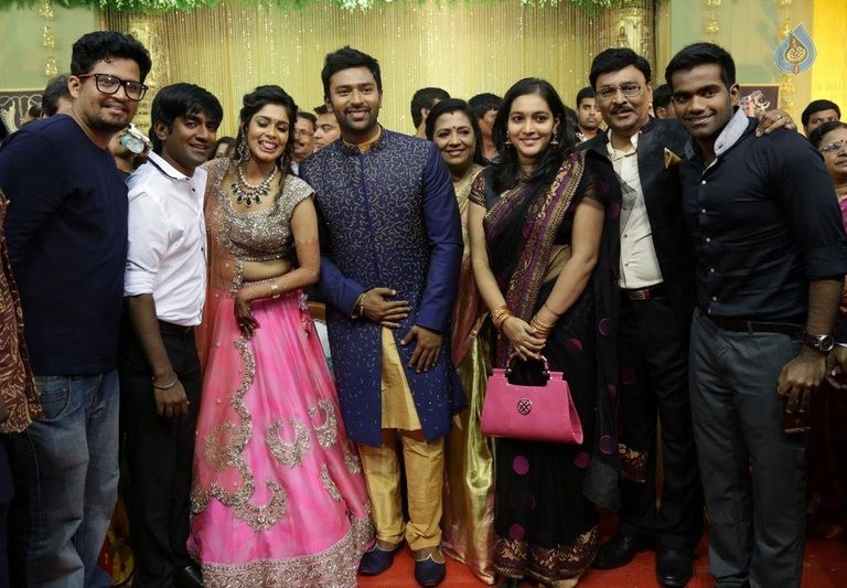 Shanthnu and Keerthi Wedding Reception Photos - 84 / 126 photos