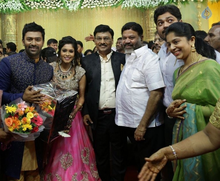 Shanthnu and Keerthi Wedding Reception Photos - 86 / 126 photos