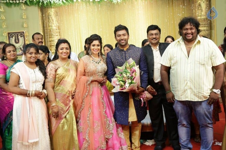 Shanthnu and Keerthi Wedding Reception Photos - 98 / 126 photos