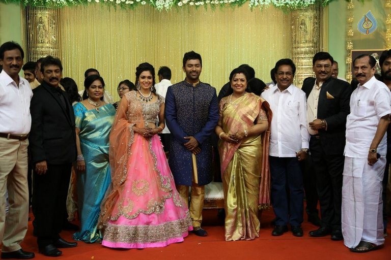 Shanthnu and Keerthi Wedding Reception Photos - 103 / 126 photos