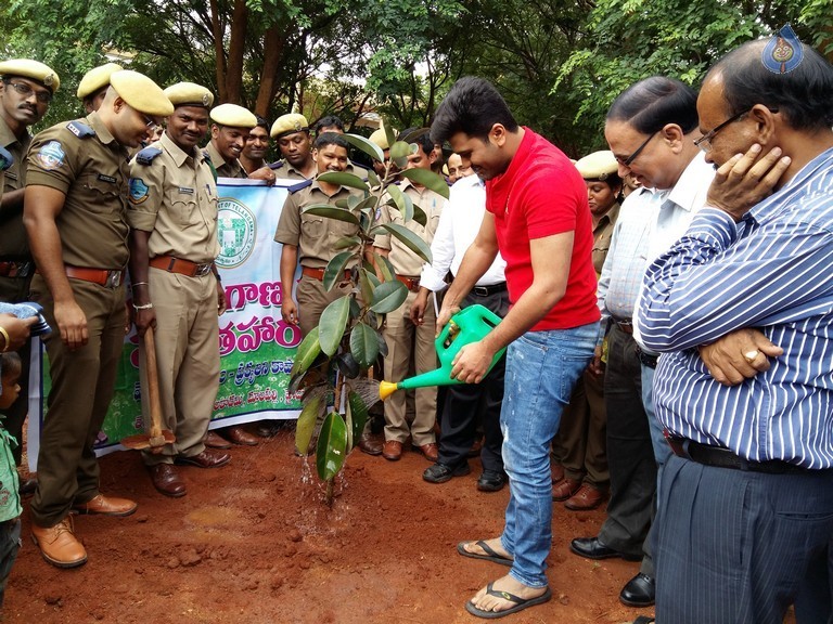 Sharwanand Participated in Haritha Haram - 1 / 4 photos