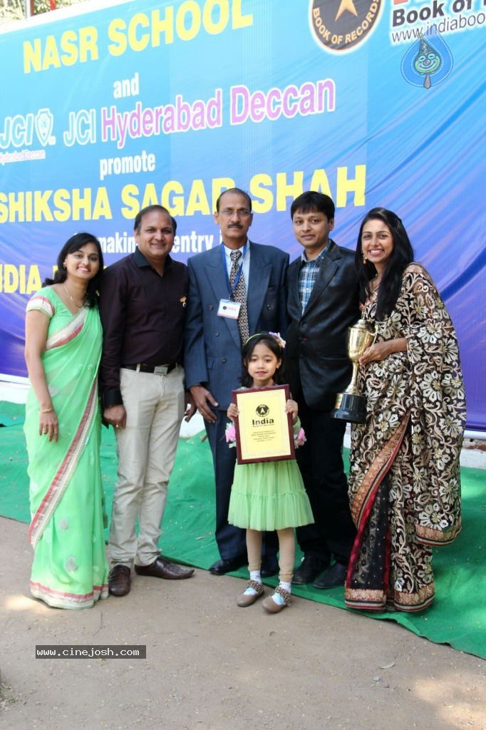 Shiksha Sagar Shah India Book of Records Event - 32 / 116 photos