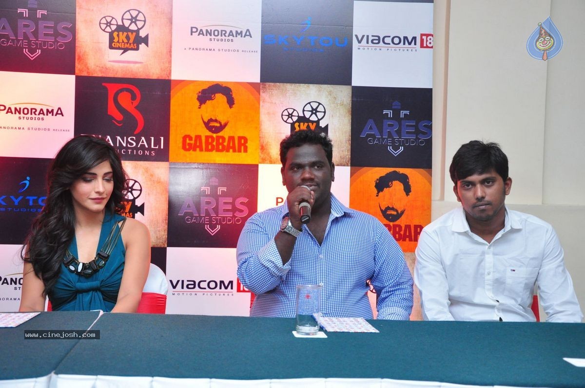 Shruti Hassan Launches Gabbar Game - 36 / 69 photos