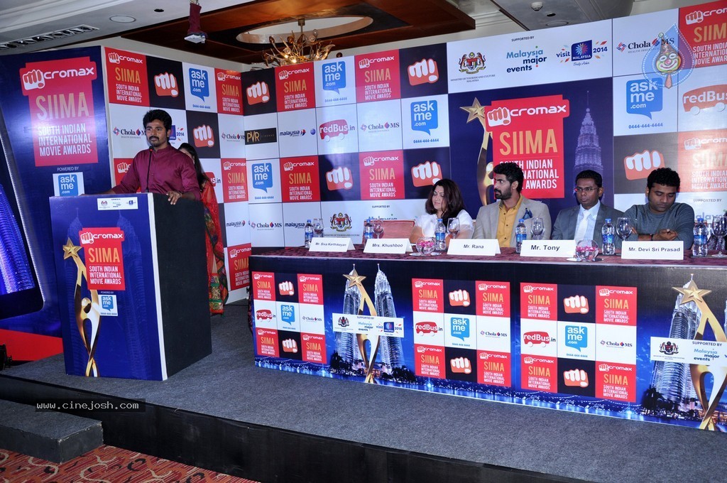 SIIMA 2014 Press Meet at Chennai - 95 / 104 photos