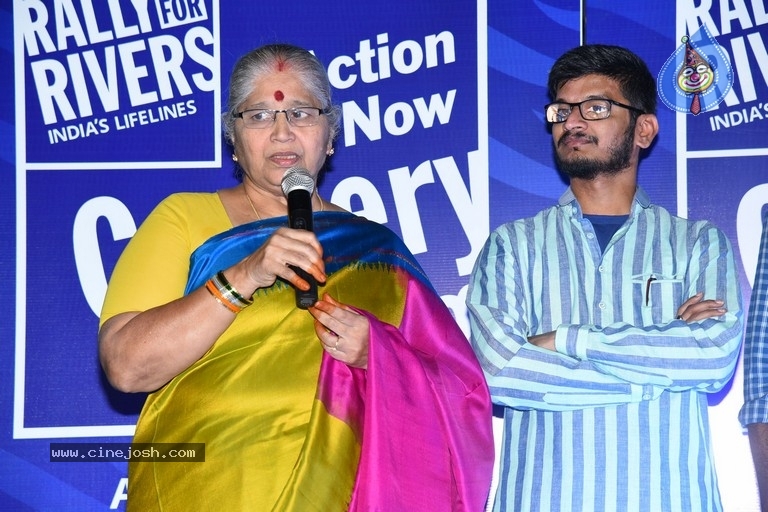 Smita Rally for Rivers Song Launch - 17 / 21 photos