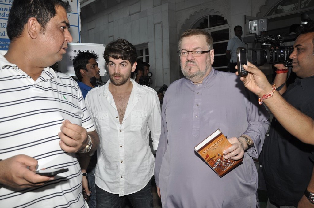 Sonu Nigam Mother Chautha Ceremony - 1 / 68 photos