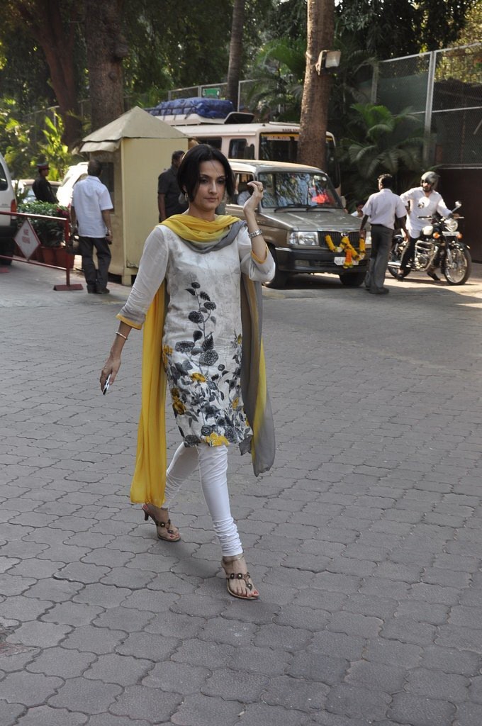 Sonu Nigam Mother Chautha Ceremony - 21 / 68 photos