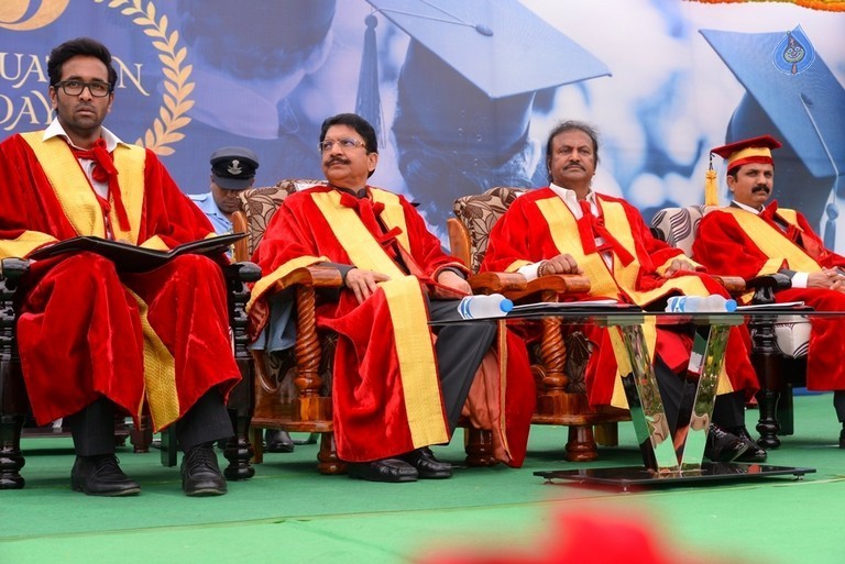 Sree Vidyanikethan College 5th Graduation Day Photos - 18 / 23 photos