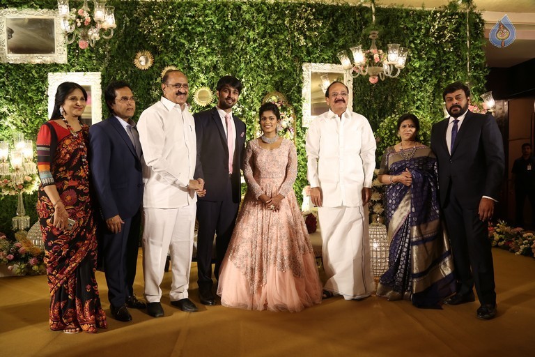 Sreeja and Kalyan Wedding Reception 4 - 46 / 102 photos