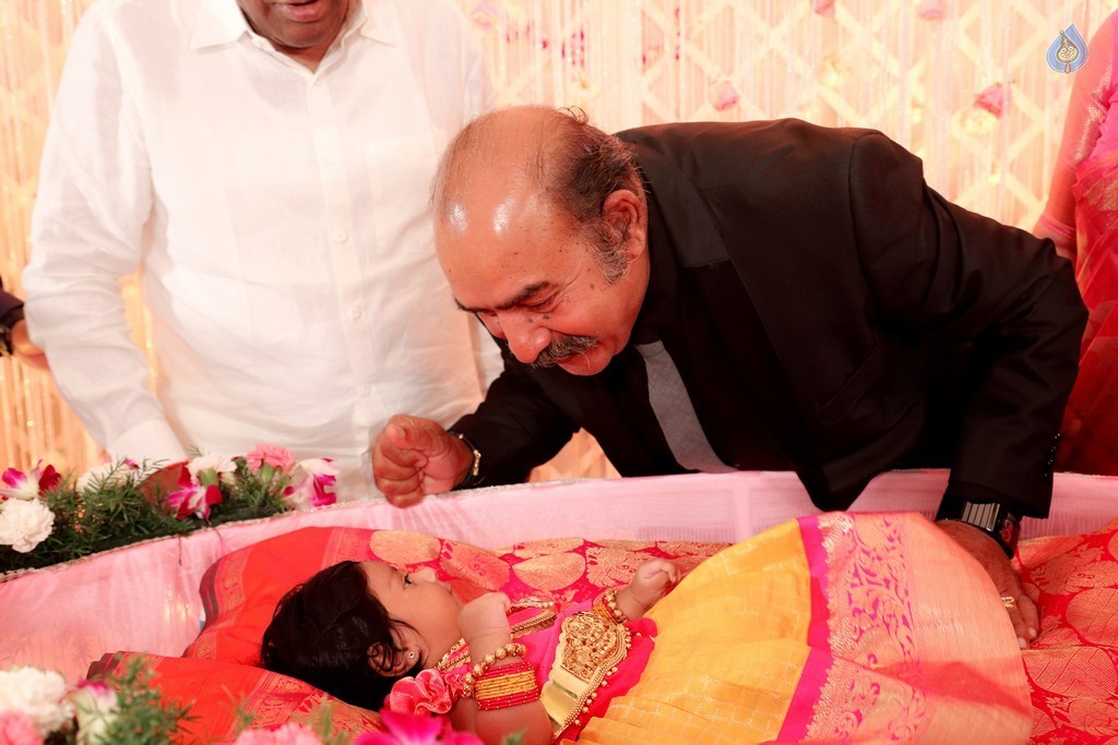 Sridevi Daughter Naming and Cradle Ceremony  - 2 / 7 photos