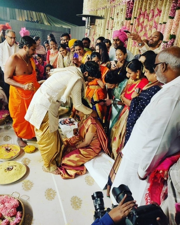 SS Karthikeya Marriage Photos - 1 / 4 photos