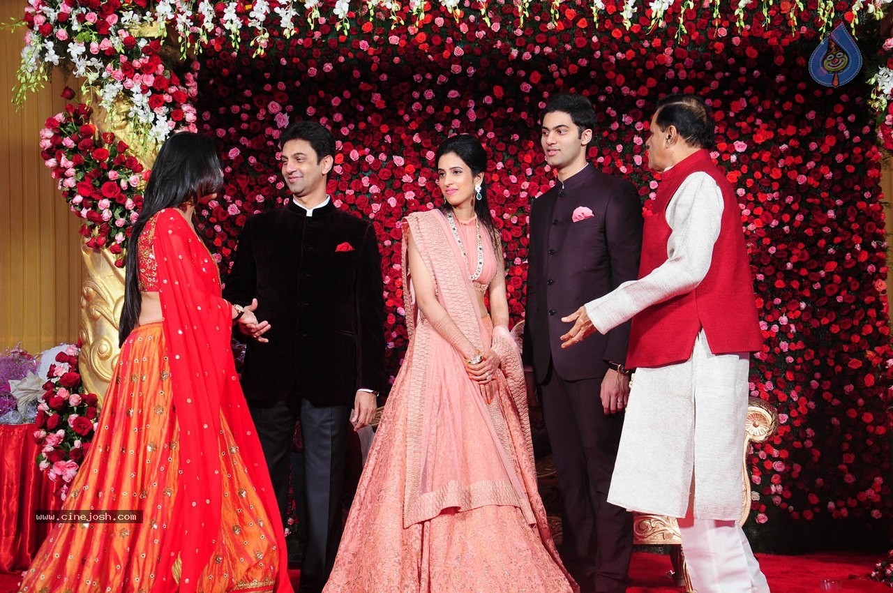 Subbarami Reddy Grand Son Wedding Reception at Delhi 01 - 159 / 246 photos