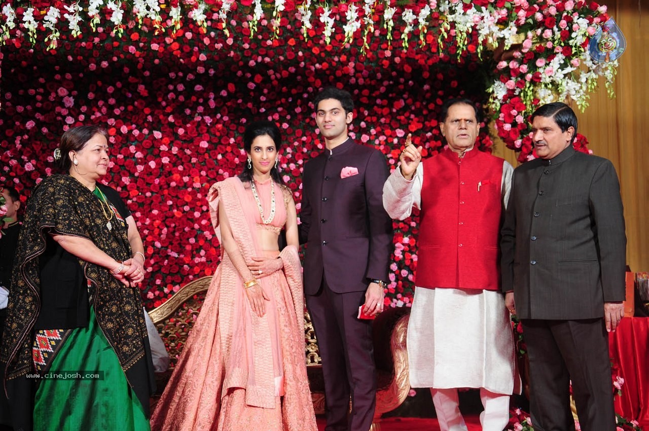 Subbarami Reddy Grand Son Wedding Reception at Delhi 02 - 81 / 246 photos