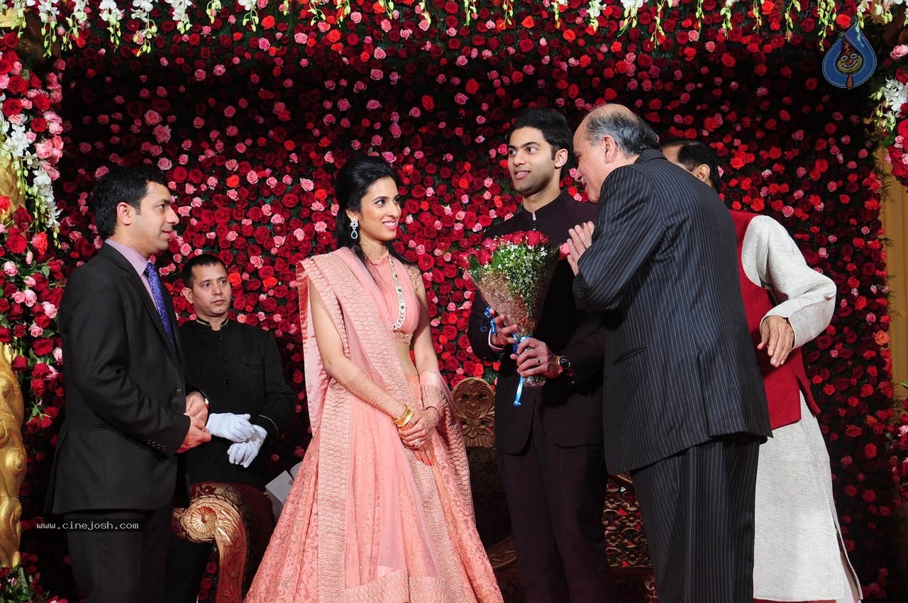 Subbarami Reddy Grand Son Wedding Reception at Delhi 02 - 112 / 246 photos