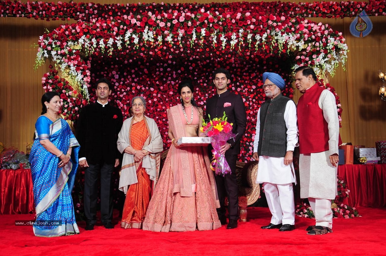 Subbarami Reddy Grand Son Wedding Reception at Delhi 02 - 133 / 246 photos
