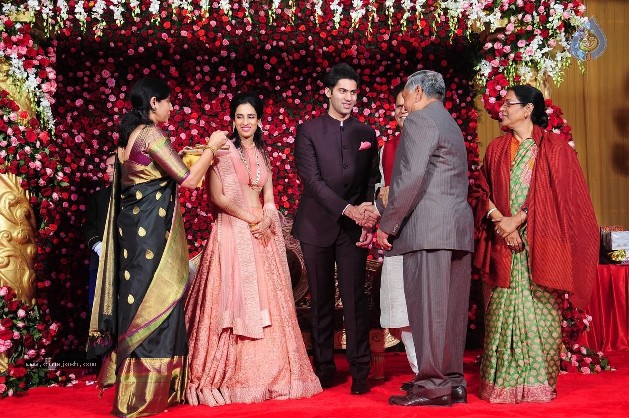 Subbarami Reddy Grand Son Wedding Reception at Delhi 02 - 134 / 246 photos