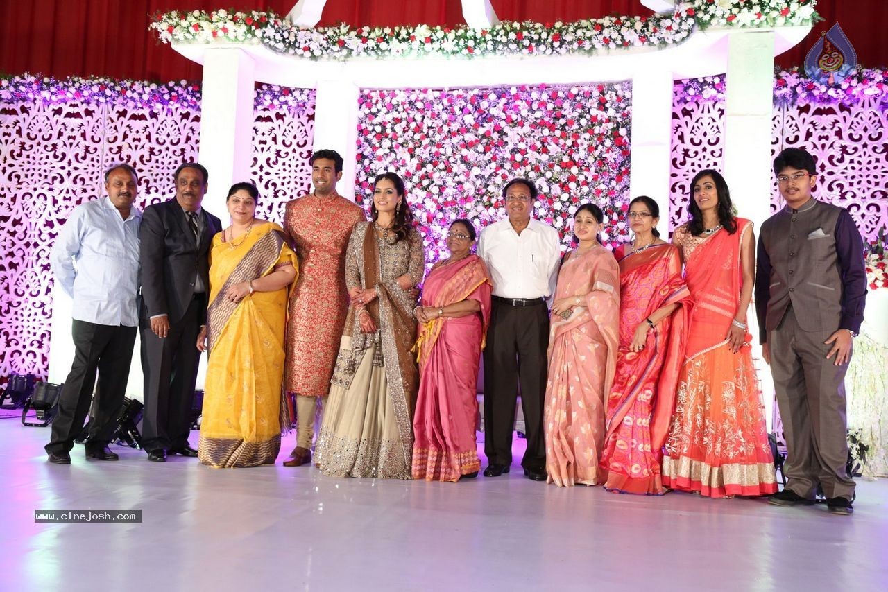 Sunil and Leela Wedding Reception - 12 / 96 photos