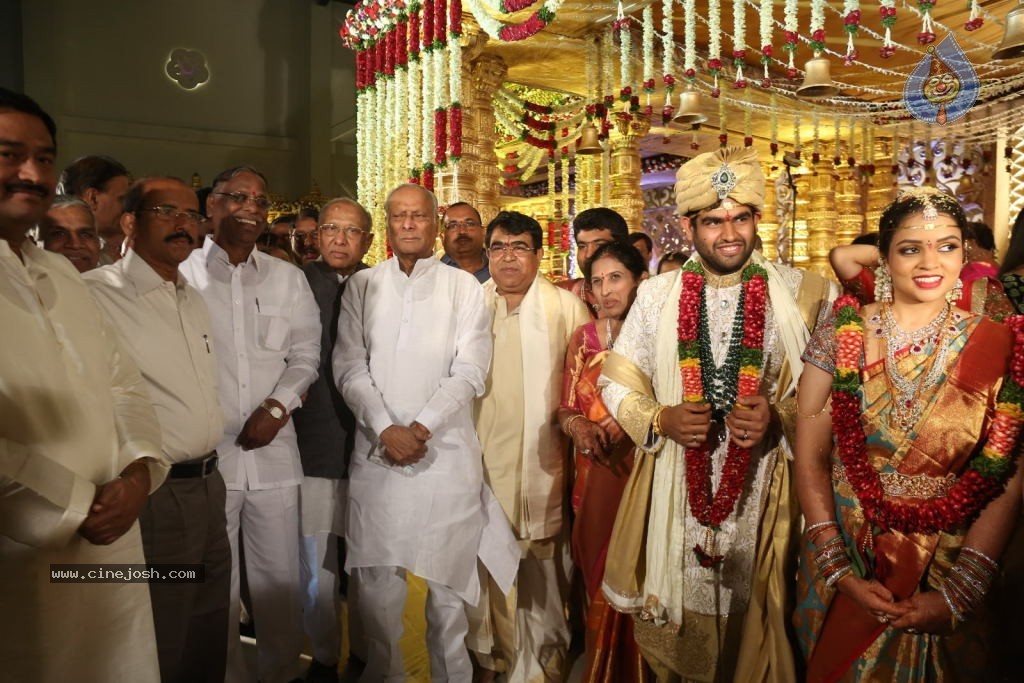 Surya CMD Daughter Tejaswini Wedding Photos - 128 / 152 photos