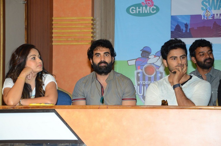 Swachh Hyderabad Cricket Match Press Meet - 23 / 62 photos