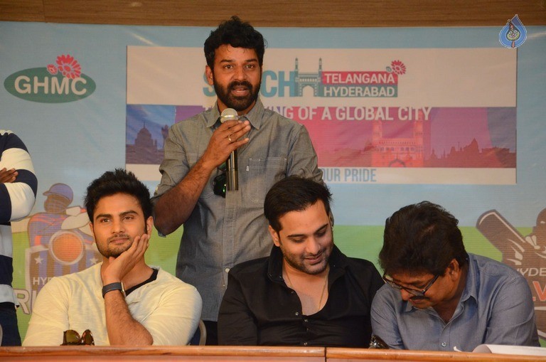 Swachh Hyderabad Cricket Match Press Meet - 28 / 62 photos