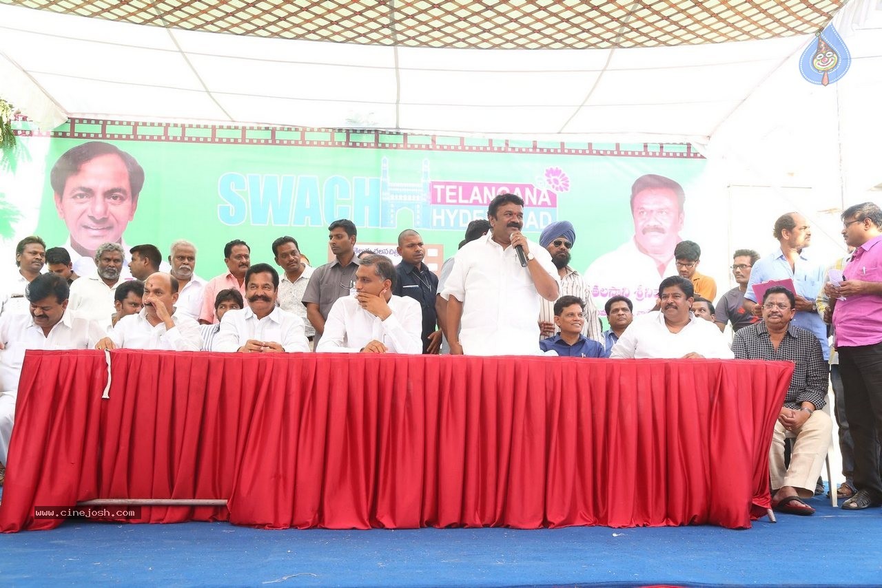 Swachh Telangana Swachh Hyderabad Event - 43 / 76 photos