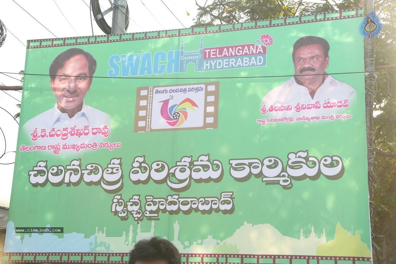 Swachh Telangana Swachh Hyderabad Event - 57 / 76 photos