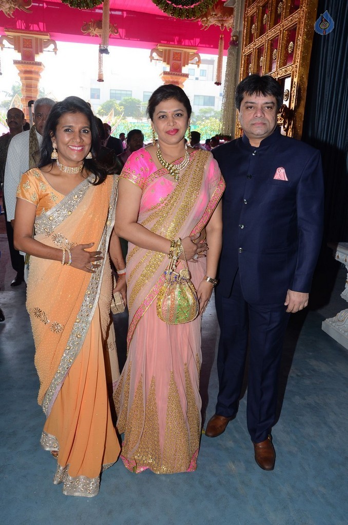 T. Subbarami Reddy Grandson Keshav Wedding Photos 3 - 65 / 79 photos