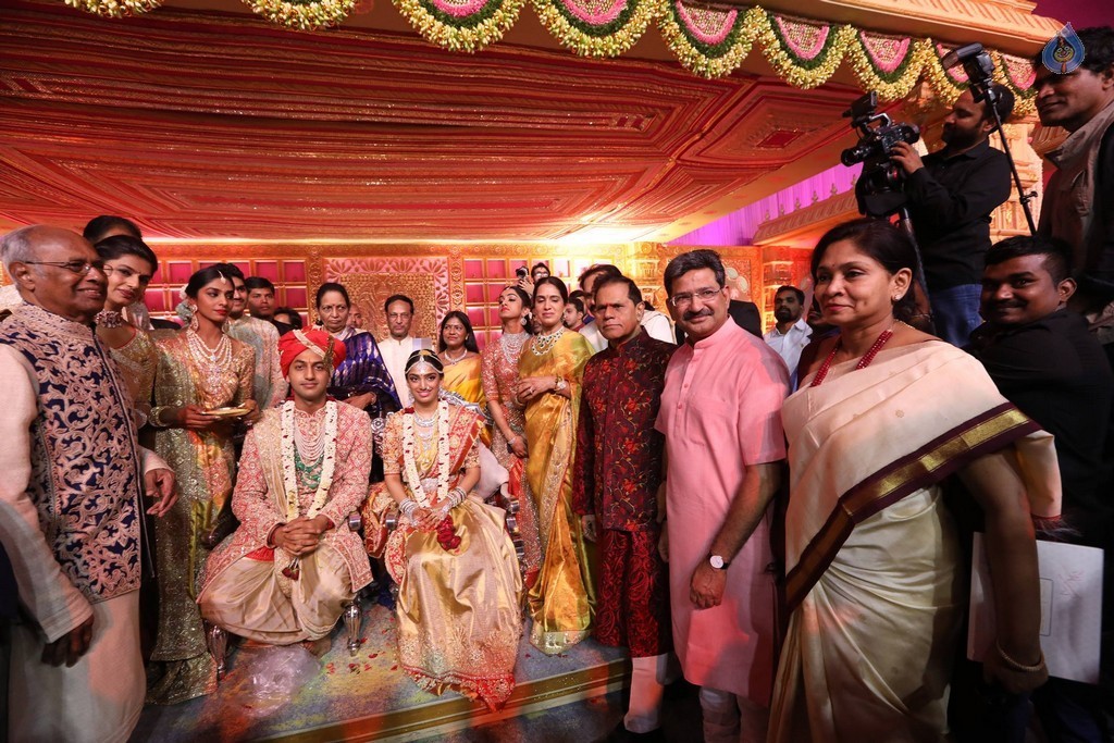 T. Subbarami Reddy Grandson Keshav Wedding Photos 5 - 53 / 125 photos
