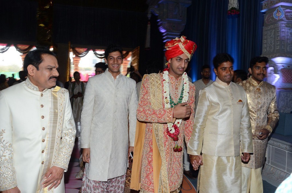 T. Subbarami Reddy Grandson Keshav Wedding Photos 2 - 35 / 100 photos