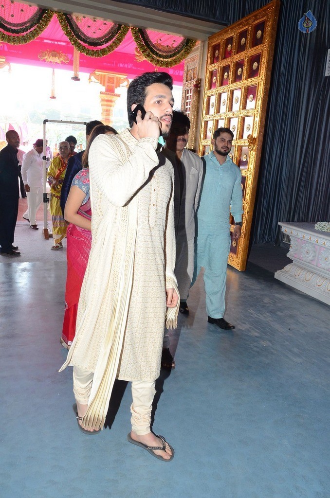 T. Subbarami Reddy Grandson Keshav Wedding Photos 2 - 100 / 100 photos