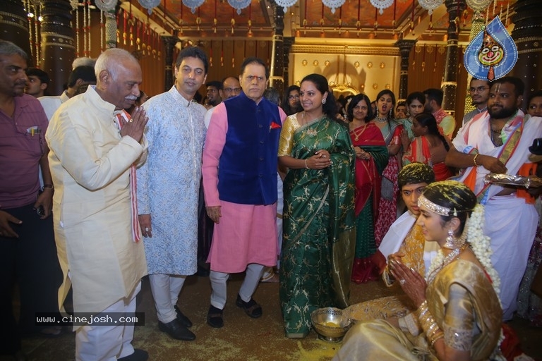 T Subbarami Reddy Grandson Anirudh Wedding Photos - 34 / 76 photos