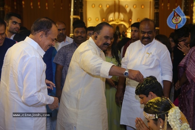 T Subbarami Reddy Grandson Anirudh Wedding Photos - 51 / 76 photos