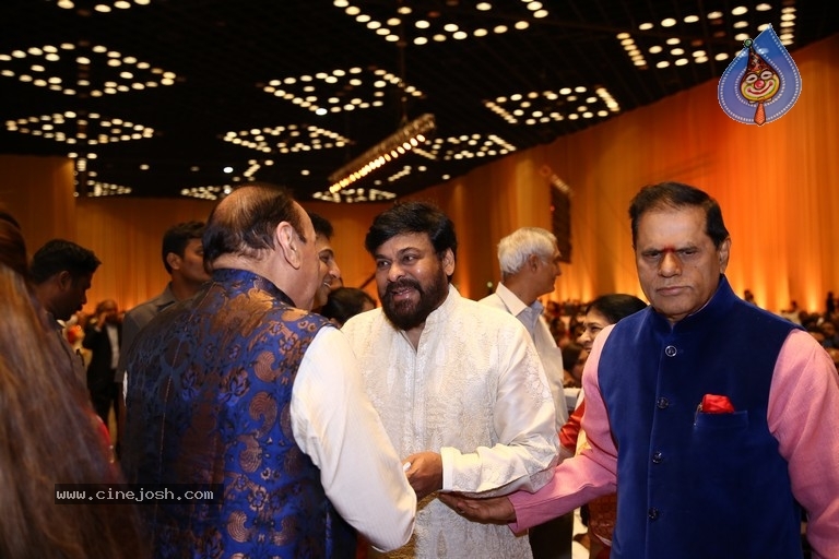 T Subbarami Reddy Grandson Anirudh Wedding Photos - 71 / 76 photos