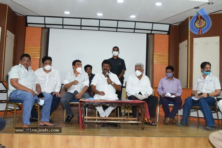 Talasani Meets Film Industry - 41 / 42 photos