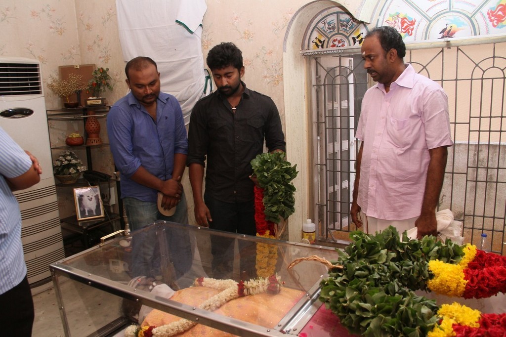 Tamil Director Ramanarayanan Condolences Photos - 131 / 151 photos