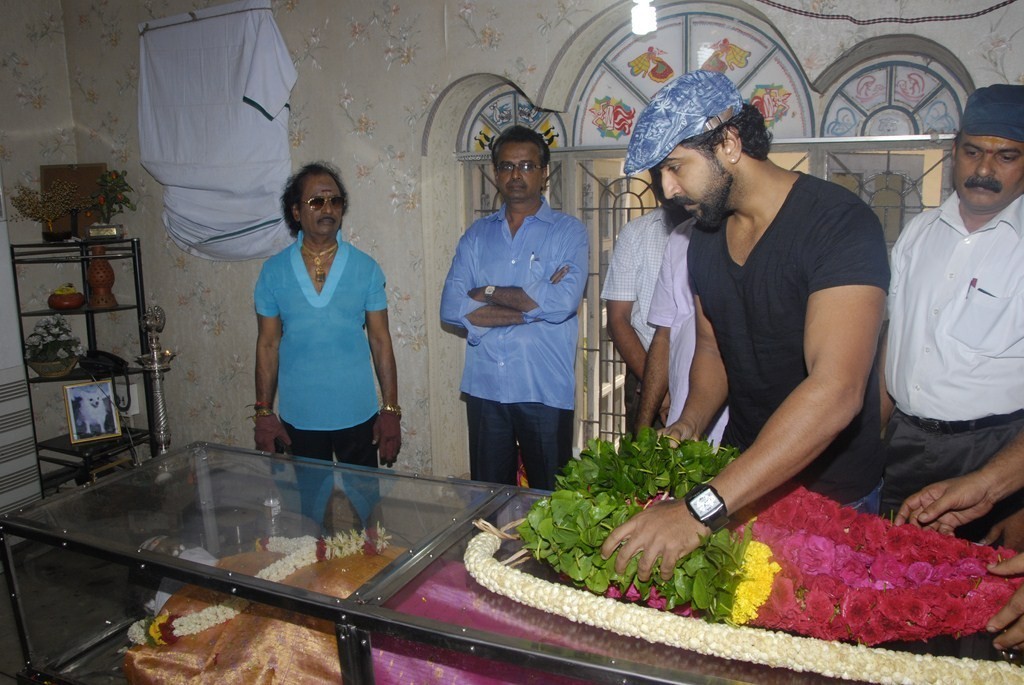 Tamil Director Ramanarayanan Condolences Photos 2 - 30 / 41 photos