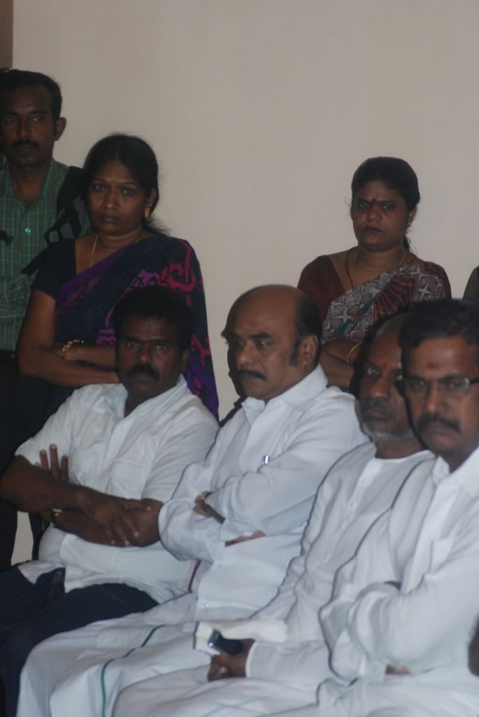 Tamil Film Industry Condoles Ilayaraja's Wife - 78 / 85 photos