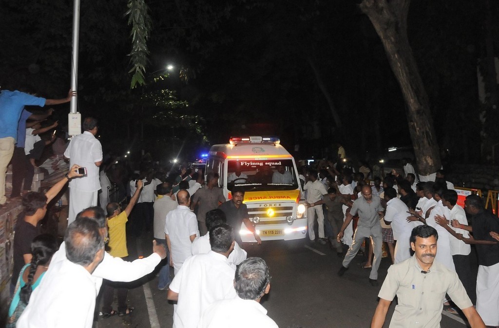 Tamil Nadu CM Jayalalithaa Final Journey Photos - 2 / 147 photos